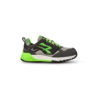 U-Power Red Stratos Bran ESD Calzado de Seguridad - Talla 35 - Material U-KNIT Elastico Transpirable - Puntera NanoFiber Sin Metal - Plantilla Antipinchazos - Suela U-Power Foam con Banda de