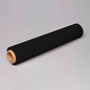 Fabrisa Bobina de Film Extensible con Mandril 23 Micras - Ancho 50cm, Largo 115m - 2kg de Peso - Gran Resistencia - Color Negro · Pack de 6 uds.