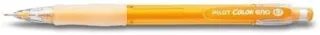 Pilot Portaminas Color Eno H-197 - Trazo 0.7mm - Grip de Goma - Goma de Borrar - Mina Color Naranja