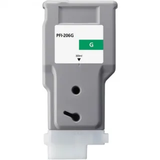 Canon PFI206 Verde Cartucho de Tinta Pigmentada Generico - Reemplaza 5310B001/PFI-206G