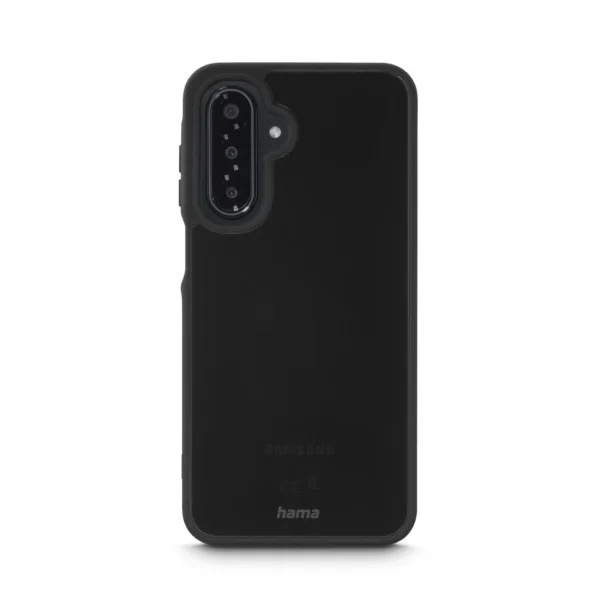 Hama Frame Protect Funda para Samsung Galaxy A17 / A17 5G - Antideslizante - Policarbonato y Poliuretano Termoplastico - Bordes Elevados - Color Negro y Transparente