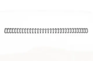 GBC Wirebind Pack de 100 Espirales para Encuadernacion de Alambre 11mm A4 - Para 34 Orificios - Hasta 100 hojas - Profesional Duradero Flexible - Color Negro
