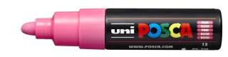 Posca PC-7M Marcador de Pintura - Punta de Bala 4.5-5.5mm - Tinta Base al Agua - Resistente a la Luz - Color Rosa · Pack de 6 uds.