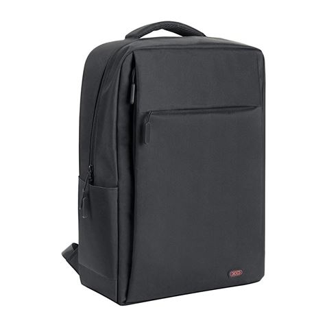 XO CB02BK Sport Mochila para Portatil - Hasta 17" - Impermeable y Resistente - Carga Rapida USB - Diseño Ergonomico - Color Negro