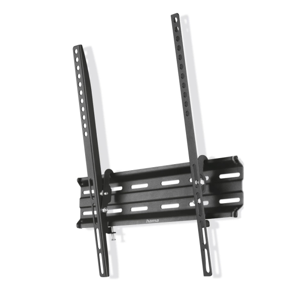 Hama Soporte Fijo de Pared para TV hasta 65" - Peso Max 35kg - Inclinable - VESA 400x400mm - Acero - Nivel de Burbuja - Color Negro