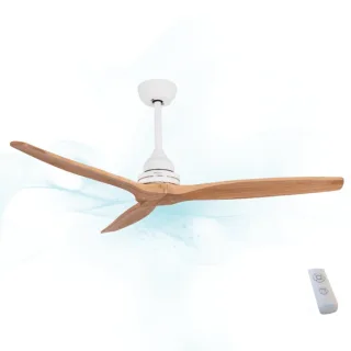Cecotec EnergySilence Aero 590 Ventilador de Techo de 3 Aspas - Potencia de 65W - Diametro de 52" - Mando a Distancia - Temporizador Programable - 3 Velocidades - Modo Invierno/Verano - Colo
