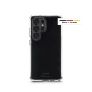 Hama Extreme Protect Funda para Samsung Galaxy S25 Ultra - Antideslizante - Policarbonato - Proteccion D3O - Bordes Elevados - Color Transparente