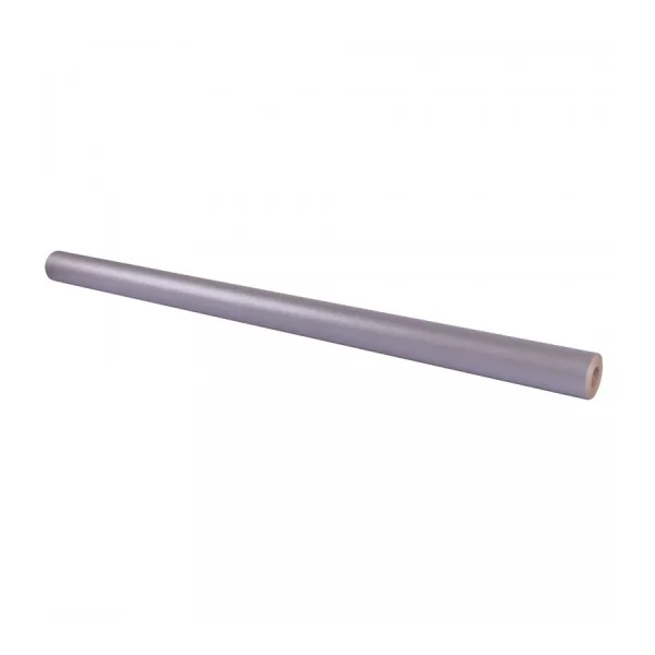 Apli Rollo de Papel Kraft - 70gr - Fibras Naturales - Alta Resistencia - Homogeneidad de Color - Ideal para Embalajes y Manualidades - Color Plata