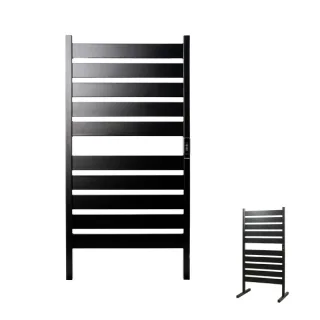 Innovagoods Towarall Toallero Electrico de 10 Barras - 260W - IP44 - Cable 140cm - Incluye Accesorios - Temperatura Regulable - Temporizador - Apagado Automatico - 50x100x10cm - Color Negro