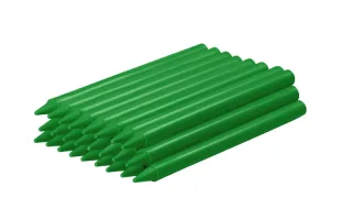 Jovi Plasticolor Estuche de 25 Ceras Plasticas - Resistentes - No Manchan - Agradable de Rayar - Acabado Brillante - Gran Duracion - Color Verde