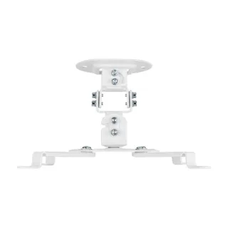 Aisens Soporte Universal Giratorio - Inclinable de Techo para Proyector - Hasta 13.5Kg - Color Blanco