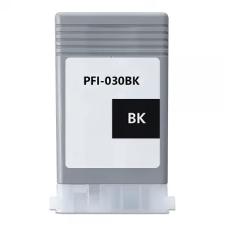 Canon PFI030 Negro Cartucho de Tinta Pigmentada Generico - Reemplaza 3489C001/PFI-030BK