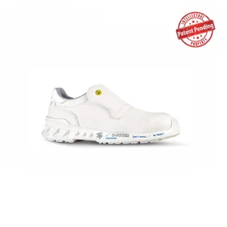 Upower Liam O ESD Calzado de Seguridad - Talla 35 - Comodidad y Ligereza, Empeine Hidrorrepelente, Cierre sin Cordones, Suela Antiabrasion y Antiaceite, Puntera AirToe Aluminium, Proteccion