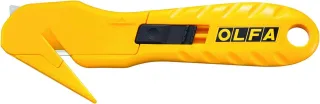 Olfa SK-10 Cuchilla de Seguridad con Hoja Oculta - Acero Inoxidable - Maxima Seguridad - Uso Ambidiestro