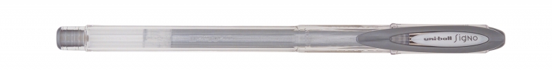 Uni-ball Noble Metal UM-120NM Boligrafo de Tinta Gel Signo - Punta de Bola 0.8mm - Tinta Resistente al Agua y Luz - Escribe en Papel Negro y Blanco - Color Plata · Pack de 12 uds.