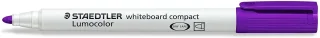 Staedtler Lumocolor 341 Marcador para Pizarra Blanca - Punta Biselada 1 - 2mm Aprox - Secado Rapido - Color Violeta · Pack de 10 uds.