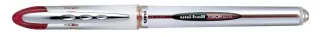 Uni-ball Vision Elite UB-200 Rollerball de Tinta Liquida - Punta de Bola 0.8mm - Sistema Antifugas para Viajes - Color Rojo · Pack de 12 uds.