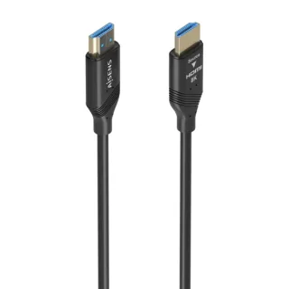 Aisens Cable HDMI V2.1 AOC Ultra Alta Velocidad - HEC 8K@60HZ 4K@120HZ 4:4:4 48GBPS - 25m - Color Negro