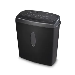 Hama Home x10CD Destructora de Papel Manual - 460W - 72dB - Destruye hasta 11 Hojas - Velocidad 2m/min - Corte Transversal P-4 - Destruye Bandas Magneticas y Tarjetas - 34x17x39cm - Color Ne