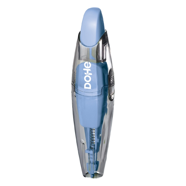Dohe Colour Vibes Cinta Correctora - 5mm x 6m - Pulsador Retractil - Recargable - Cuerpo Ergonomico - Color Azul · Pack de 10 uds.