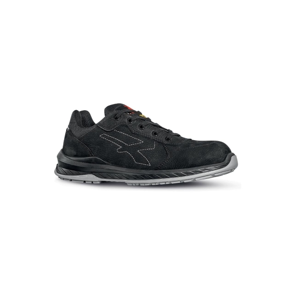 Upower Gessato S ESD Calzado de Seguridad - Talla 35 - Piel Nubuck Hidrofuga, Puntera Airtoe Composite, Antiperforacion, Antideslizantes, Antiestaticos, Proteccion Frio, Plantilla Antifatiga