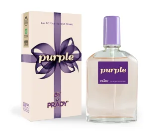 Prady Colonia de Mujer Purple - Frasco de 90 ml - Spray Pulverizador