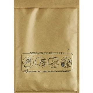Fellowes Bankers Box Pack de 50 Bolsas de Burbujas Acolchada - Medida 220x330mm - Burbujas Internas para Amortiguacion - Ideal para Productos Fragiles - Tira Autoadhesiva para Cierre - Dimen