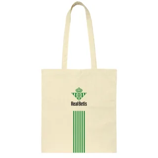 Safta Real Betis Balompie Tote Bag Bolsa de Tela - Asas de Mano - Color Beige