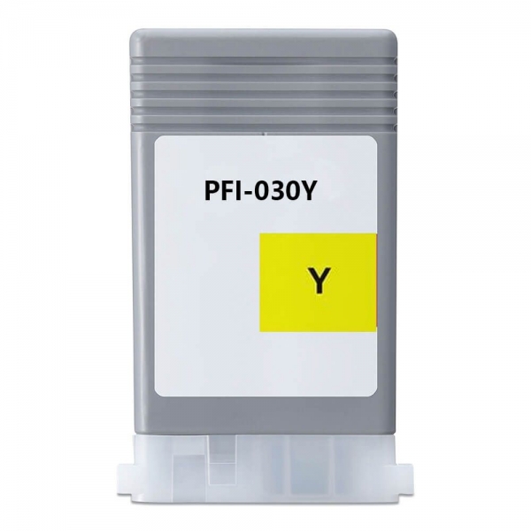 Canon PFI030 Amarillo Cartucho de Tinta Pigmentada Generico - Reemplaza 3492C001/PFI-030Y
