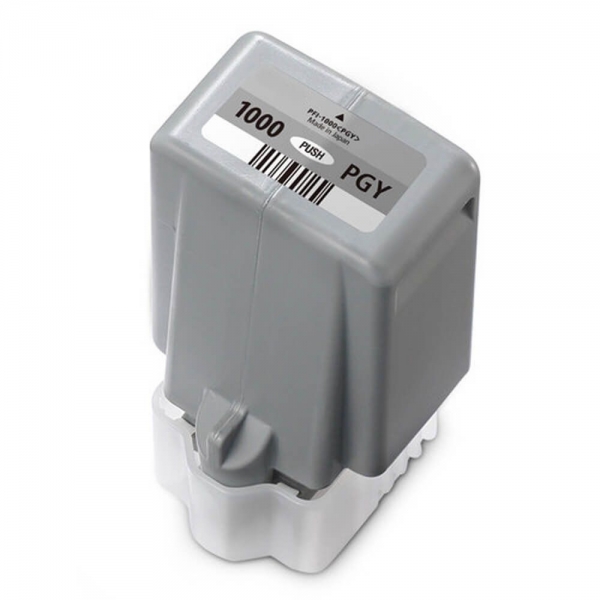 Canon PFI1000 Gris Photo Cartucho de Tinta Pigmentada Generico - Reemplaza 0553C001/PFI-1000PGY