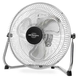 Orbegozo PW 1230 Ventilador Industrial Potente y Seguro - 3 Velocidades de Ventilacion - Motor Eficiente y Bajo Consumo - Rejilla de Proteccion - Asa de Transporte - Base Estable