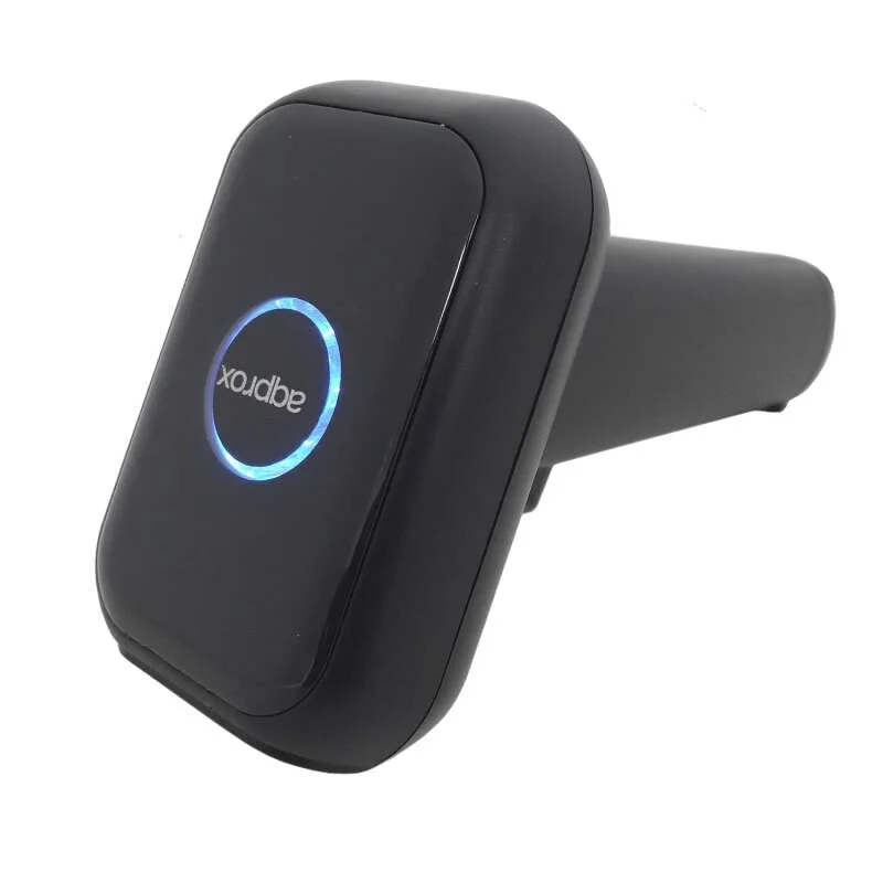 Approx Lector de Codigos de Barras 1D/2D USB - Indicador LED, Beeper - Velocidad 120fps - Color Negro
