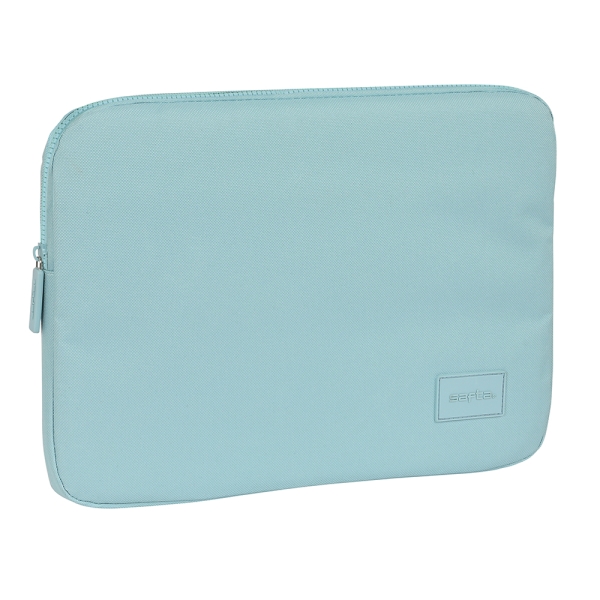 Safta Basic Funda para Portatil hasta 14" - Alojamiento Acolchado - 1.7L - 340x20x250mm - Color Turquesa