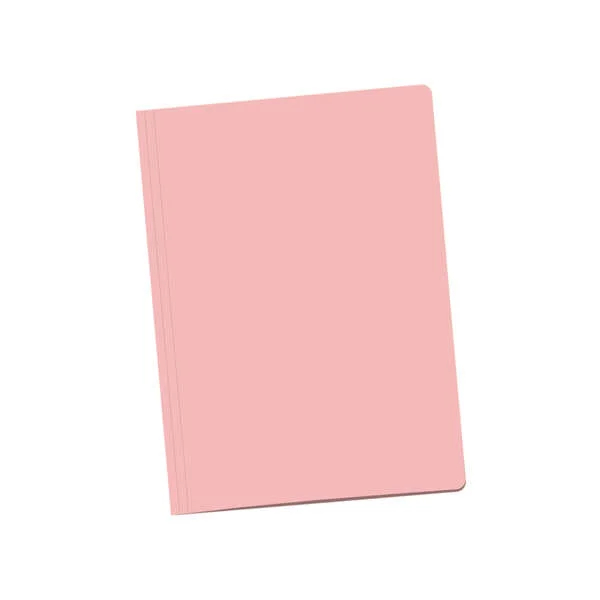 Dohe Pack de 50 Subcarpetas de Cartulina de 180gr A4 - Con Ranura para Fastener - Resistente y Duradera - Ideal para Organizar Documentos - Color Rosa Claro