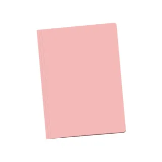 Dohe Pack de 50 Subcarpetas de Cartulina de 180gr A4 - Con Ranura para Fastener - Resistente y Duradera - Ideal para Organizar Documentos - Color Rosa Claro