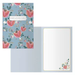 Dohe Pack de 6 Tarjetas de Felicitacion de Cumpleaños - 11.5x17cm - Impresion a Todo Color - Estampaciones con Pelicula de Color - Estampacion en Seco - Papel Offset Blanco de 300gr - Incluy