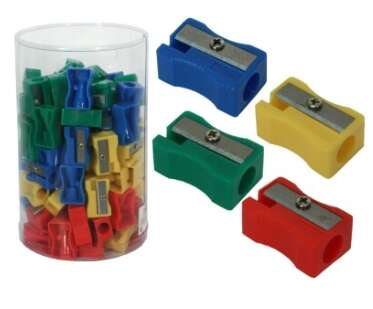 Bismark Afilalapiz de Plastico para Lapices Normales - Colores Surtidos · Pack de 72 uds.