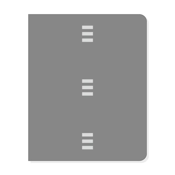 Finocam R1069 Archivador para Agendas Open - Formato 1000 - 196x52x243mm - Color Gris Oscuro