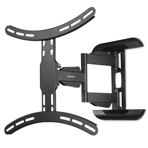 Hama Soporte de Pared para TV hasta 65" - Peso Max 35kg - Inclinable - Giratorio - VESA 400x400mm - Acero - Gestor de Cables - Nivel de Burbuja - Color Negro