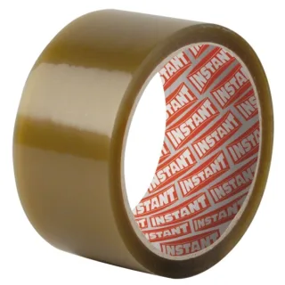 Instant Classic Precinto de Embalar 50mm x 66 Metros - Fabricado en Polipropileno - Transparente · Pack de 6 uds.