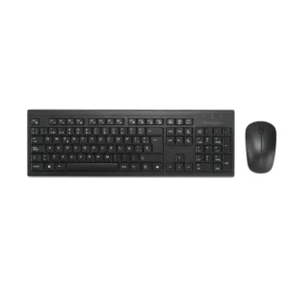Kensington Kit de Teclado Inalambrico y Raton Inalambrico Bluetooth, USB 2.4GHz - Recargables - Teclado con Tecla Copilot - Indicadores LED - Color Negro