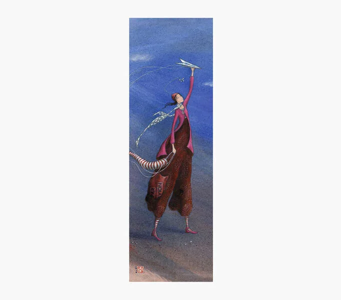 Pictura Gaëlle Boissonnard Marcapaginas - 5.5x14cm - Embolsada Individualmente en Celofan - Impresas en Papel con Certificacion FSC