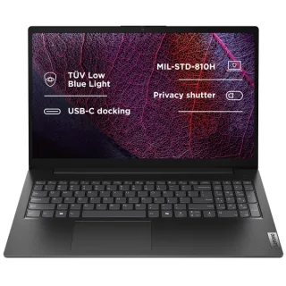 Lenovo V15 G5 IRL Portatil 15.6" Intel Core 5 120U - 8GB - 512GB SSD - Windows 11 Home - Color Negro - Teclado QWERTY (ES)