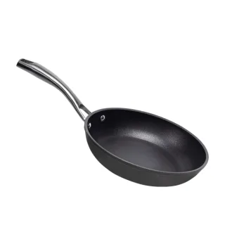 Cecotec Polka Fantasy Silver Sarten de Aluminio Forjado de 20cm - Mango Remachado - Revestimiento Antiadherente - Apta para Horno - Compatible con Induccion - Color Negro
