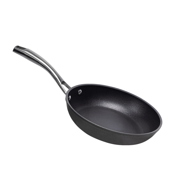 Cecotec Polka Fantasy Silver Sarten de Aluminio Forjado de 20cm - Mango Remachado - Revestimiento Antiadherente - Apta para Horno - Compatible con Induccion - Color Negro