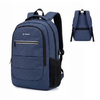 Subblim City Plus Mochila para Portátil 16" - Capacidad 26L - Resistente al agua - Puerto USB-C - Bolsillo Reflectante - Color Azul