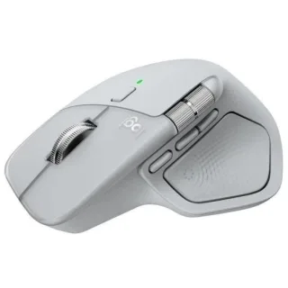 Logitech MX Master 4 Raton Inalambrico Avanzado - Sensor Darkfield 8K DPI - Desplazamiento MagSpeed 1000 Lineas por Segundo - Respuesta Haptica Personalizable Haptic Sense - Bluetooth y Logi