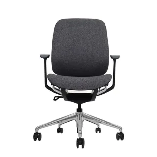 Cromad Zenith Collection Silla de Oficina - Piston de Gas de Grado 4 - Respaldo Ergonomico - Reposabrazos Ajustables - Color Negro