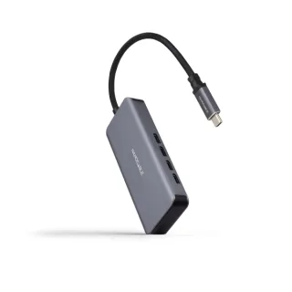 Nanocable HUB USB-C/M a 3xUSB-C/H ALUMINIO 10 cm