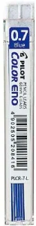 Pilot Pack de 6 Minas para Portaminas Color Eno H-197 0.7mm - Minas Color Azul